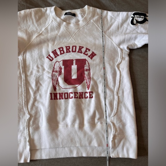 undercover jun takahashi Unbroken innocence sweatshirt white small Japanese 1 - Picture 10 of 11